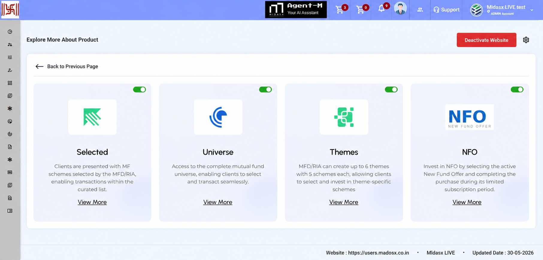Mutual Funds Dashboard