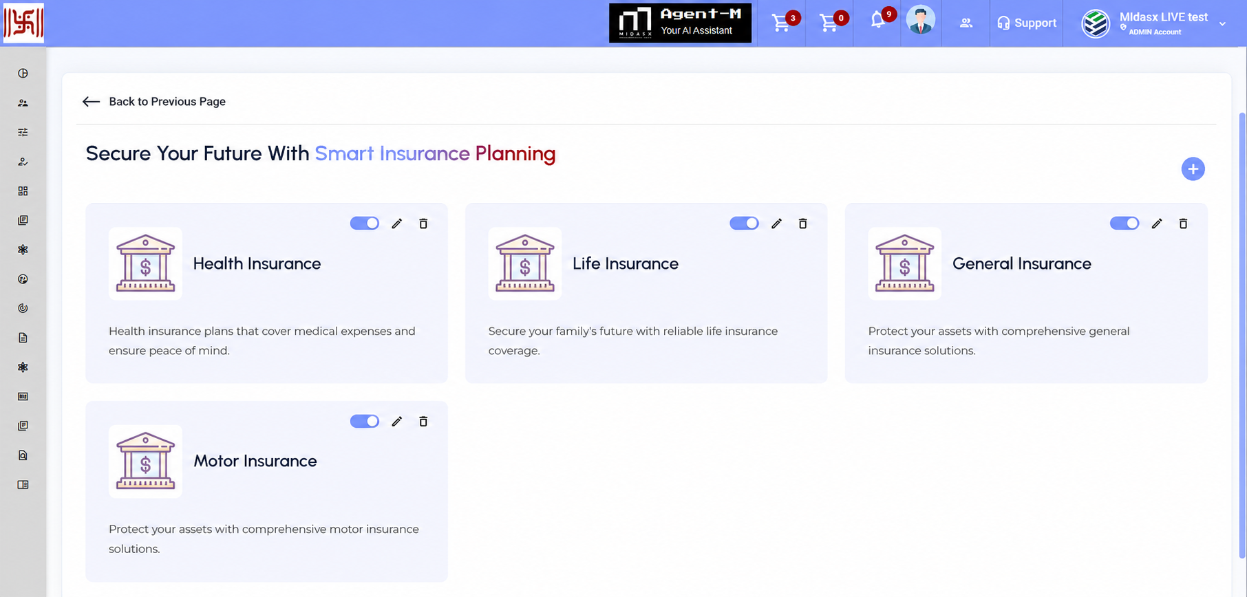 Insurance Dashboard