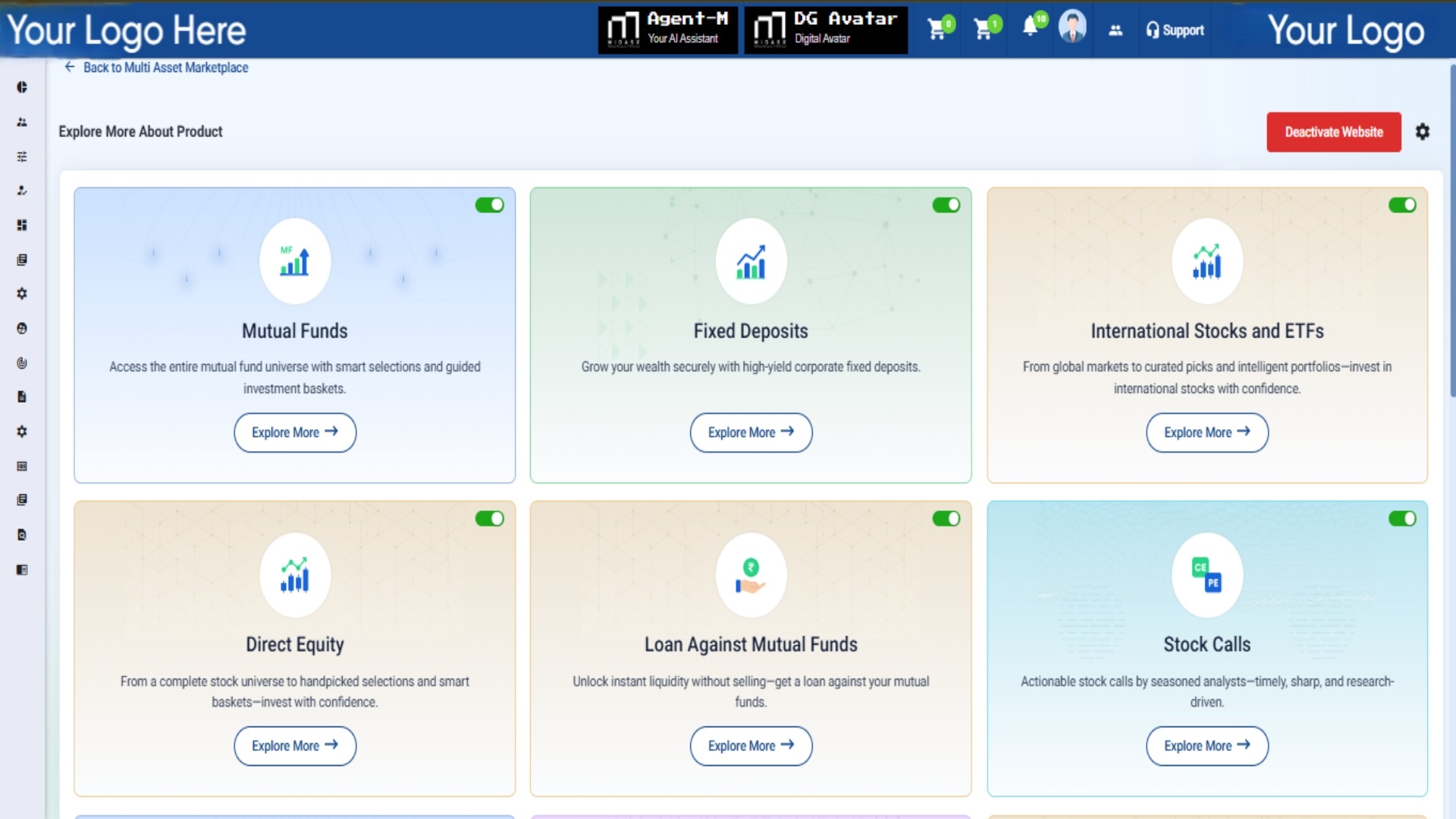MIDASX Marketplace